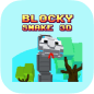 blocky snake icon